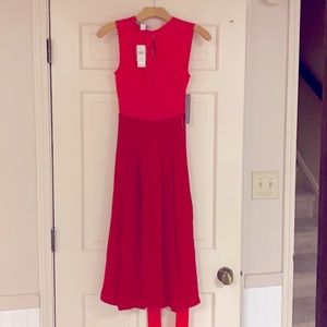 Anthropologie knee length polyester dress